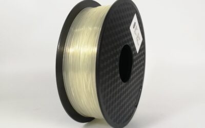 Transparent – HELLO3D PREMIUM TPU Filament 1.75mm – 0.8KG