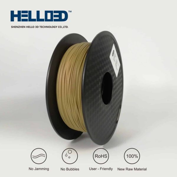 Hello3D is one of earth's best 3D Printing filament! 3D Printer filament of High Quality in PLA, PETG, ABS and more at a reasonable price! Wood filament