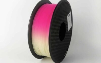 UV Blanc à Rouge – HELLO3D PREMIUM PLA Filament 1.75mm – 1KG