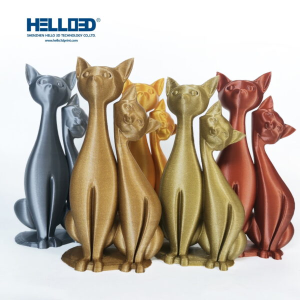 Hello3D is one of earth's best 3D Printing filament! 3D Printer filament of High Quality in PLA, PETG, ABS and more at a reasonable price! Metal-like multiple color 3D Filament