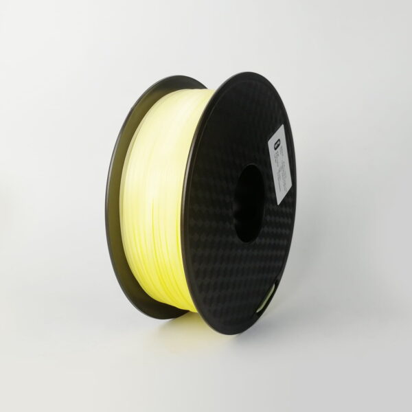 Filament 3D JAUNE -> BLANC (TEMPÉRATURE) | Hello3D is one of earth's best 3D Printing filament! 3D Printer filament of High Quality in PLA, PETG, ABS and more at a reasonable price! Temperature color change filament Yellow