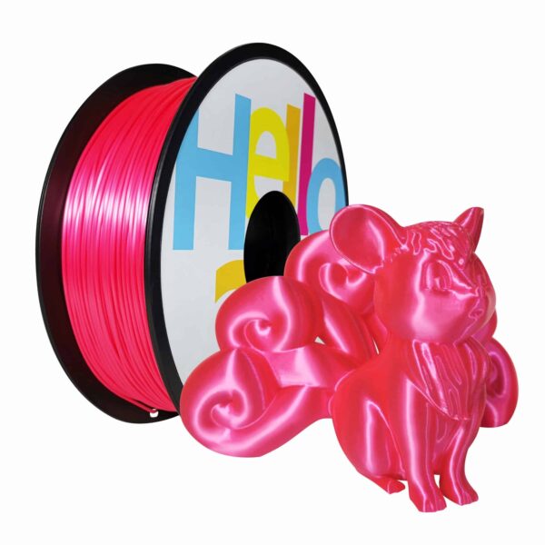 Hello3D is one of earth's best 3D Printing filament! 3D Printer filament of High Quality in PLA, PETG, ABS and more at a reasonable price! Youth Red (Pink) Silk filament