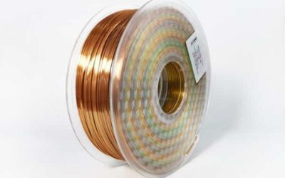 Soyeux – Arc-en-ciel Métal – HELLO3D PREMIUM PLA  Filament 1.75mm – 1KG