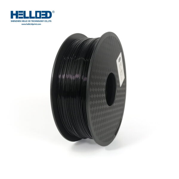 Filament 3D NOIR PA(NYLON 6) | Hello3D is one of earth's best 3D Printing filament! 3D Printer filament of High Quality in PLA, PETG, ABS and more at a reasonable price! PA-Nylon Black filament