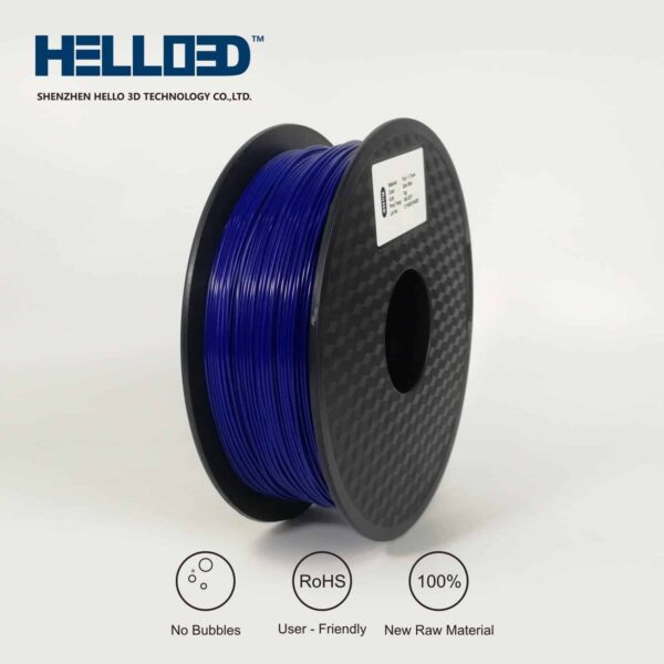 Hello3D is one of earth's best 3D Printing filament! 3D Printer filament of High Quality in PLA, PETG, ABS and more at a reasonable price! ABS Dark Blue filament