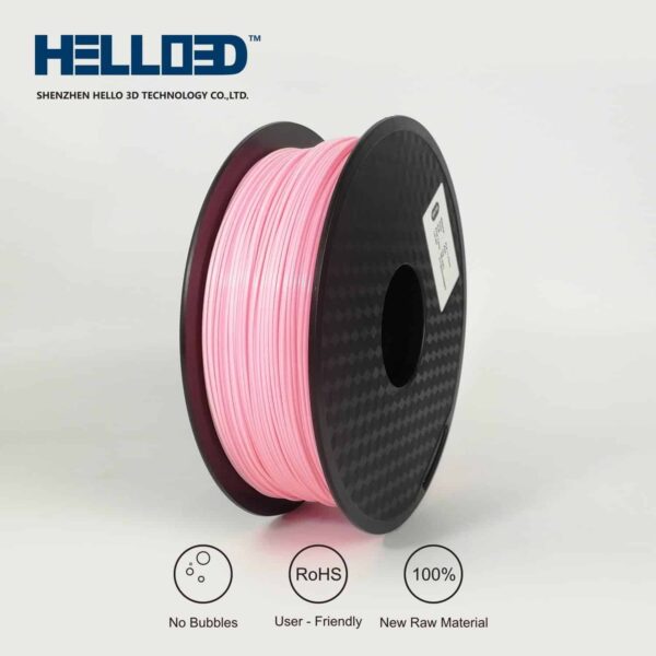 Hello3D is one of earth's best 3D Printing filament! 3D Printer filament of High Quality in PLA, PETG, ABS and more at a reasonable price! ABS Pink filament