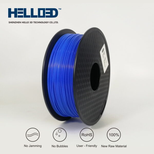 Hello3D is one of earth's best 3D Printing filament! 3D Printer filament of High Quality in PLA, PETG, ABS and more at a reasonable price! Blue PLA 3D Filament