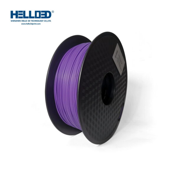 Hello3D is one of earth's best 3D Printing filament! 3D Printer filament of High Quality in PLA, PETG, ABS and more at a reasonable price! Matte Purple filament