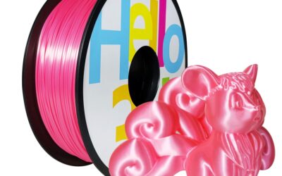 Soyeux – Rose – HELLO3D PREMIUM PLA  Filament 1.75mm – 1KG