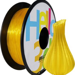 Hello3D is one of earth's best 3D Printing filament! 3D Printer filament of High Quality in PLA, PETG, ABS and more at a reasonable price! TPU Transparent yellow filament