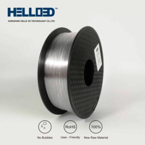 Filament 3D TRANSPARENT PC | Hello3D is one of earth's best 3D Printing filament! 3D Printer filament of High Quality in PLA, PETG, ABS and more at a reasonable price! Transparent (clear) filament