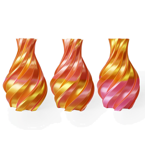 Filament 3D SOYEUX - OR & ROSE | Hello3D is one of earth's best 3D Printing filament! 3D Printer filament of High Quality in PLA, PETG, ABS and more at a reasonable price! Polychromatic Gold and pink