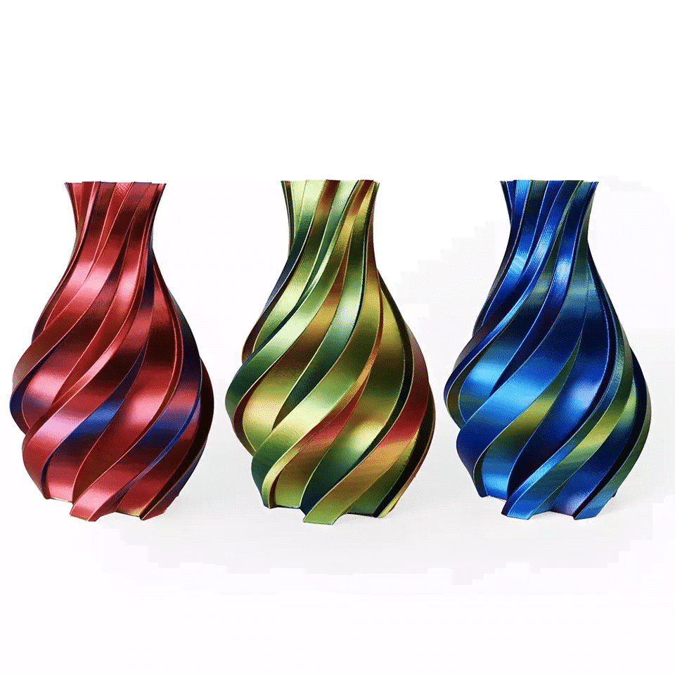 Filament 3D SOYEUX - OR & BLEU & ROUGE | Hello3D is one of earth's best 3D Printing filament! 3D Printer filament of High Quality in PLA, PETG, ABS and more at a reasonable price! Polychromatic