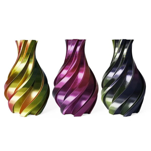 Filament 3D SOYEUX - OR & FUCHSIA & NOIR | Hello3D is one of earth's best 3D Printing filament! 3D Printer filament of High Quality in PLA, PETG, ABS and more at a reasonable price! Tricolor
