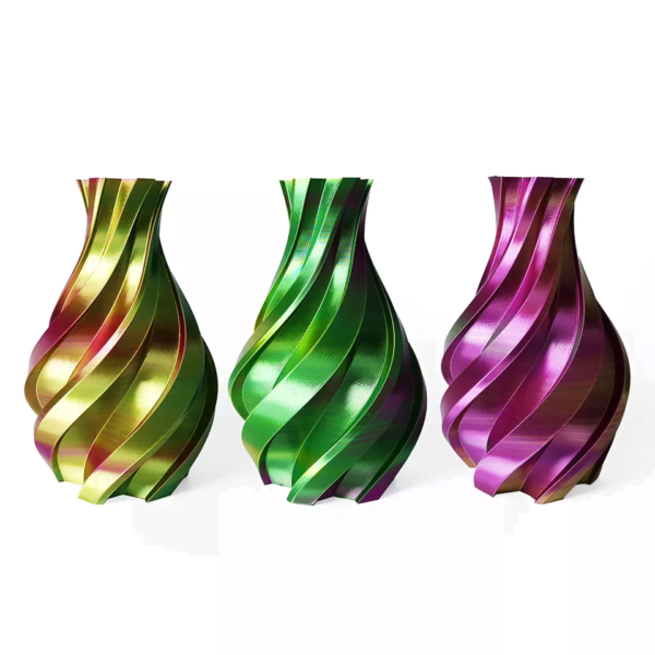 Filament 3D SOYEUX - OR & VERT & FUCHSIA | Hello3D is one of earth's best 3D Printing filament! 3D Printer filament of High Quality in PLA, PETG, ABS and more at a reasonable price! Gold Green Fuchsia