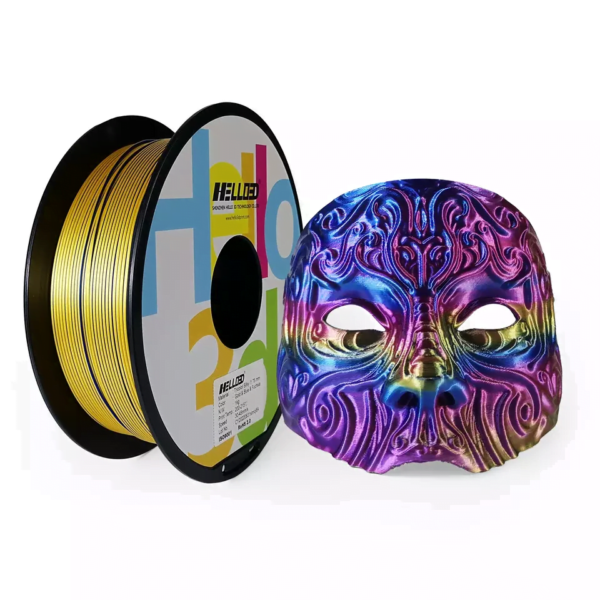 Hello3D is one of earth's best 3D Printing filament! 3D Printer filament of High Quality in PLA, PETG, ABS and more at a reasonable price! Tricolor Mask