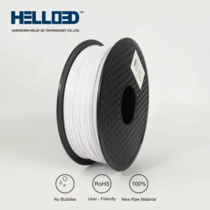 Hello3D is one of earth's best 3D Printing filament! 3D Printer filament of High Quality in PLA, PETG, ABS and more at a reasonable price! White ABS