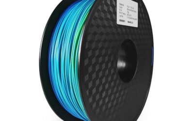 Bleu & Vert (Bi-couleur) – HELLO3D PREMIUM PLA Filament 1.75mm – 1KG