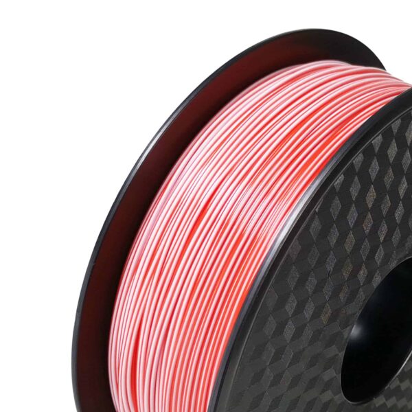 Hello3D is one of earth's best 3D Printing filament! 3D Printer filament of High Quality in PLA, PETG, ABS and more at a reasonable price! White and red filament
