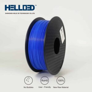 Hello3D is one of earth's best 3D Printing filament! 3D Printer filament of High Quality in PLA, PETG, ABS and more at a reasonable price! Blue 3D Filament