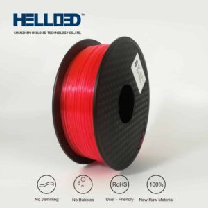 Hello3D is one of earth's best 3D Printing filament! 3D Printer filament of High Quality in PLA, PETG, ABS and more at a reasonable price! Fluorescent red 3D Filament