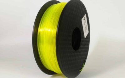 FLUO Jaune – HELLO3D PREMIUM PLA  Filament 1.75mm – 1KG