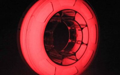 Glow in the dark – Rouge – HELLO3D PREMIUM PLA  Filament 1.75mm – 1KG