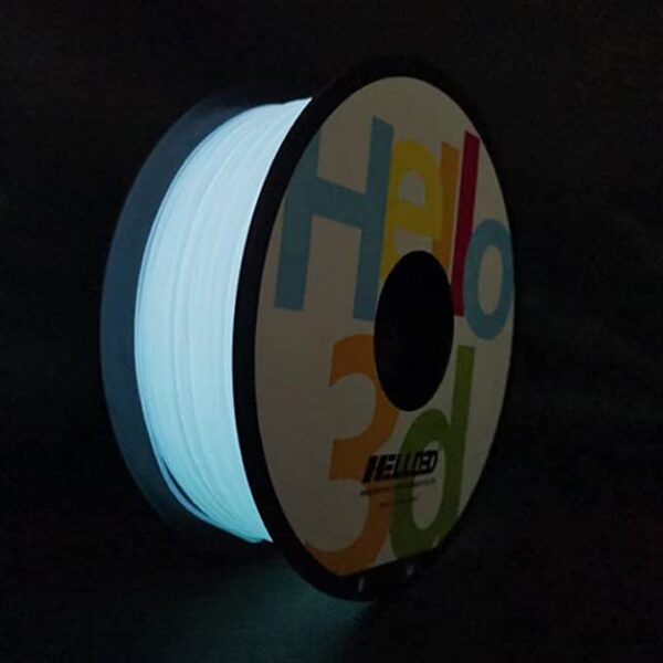 Hello3D is one of earth's best 3D Printing filament! 3D Printer filament of High Quality in PLA, PETG, ABS and more at a reasonable price! Glow in the dark white filament