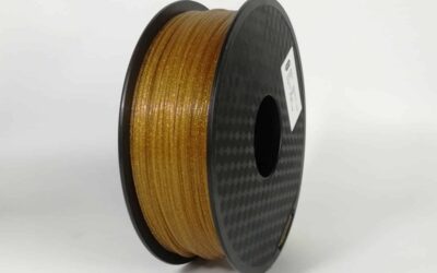 Brillant – Or – HELLO3D PREMIUM PLA  Filament 1.75mm – 1KG