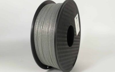 Brillant – Argent – HELLO3D PREMIUM PLA  Filament 1.75mm – 1KG