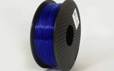 Transparent – Bleu – HELLO3D PREMIUM PLA  Filament 1.75mm – 1KG