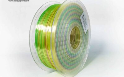 Soyeux – Arc-en-ciel éclatant – HELLO3D PREMIUM PLA  Filament 1.75mm – 1KG