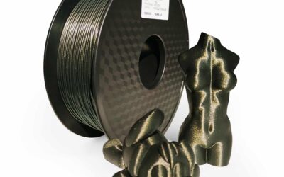 Magique – Or – HELLO3D PREMIUM PLA  Filament 1.75mm – 1KG