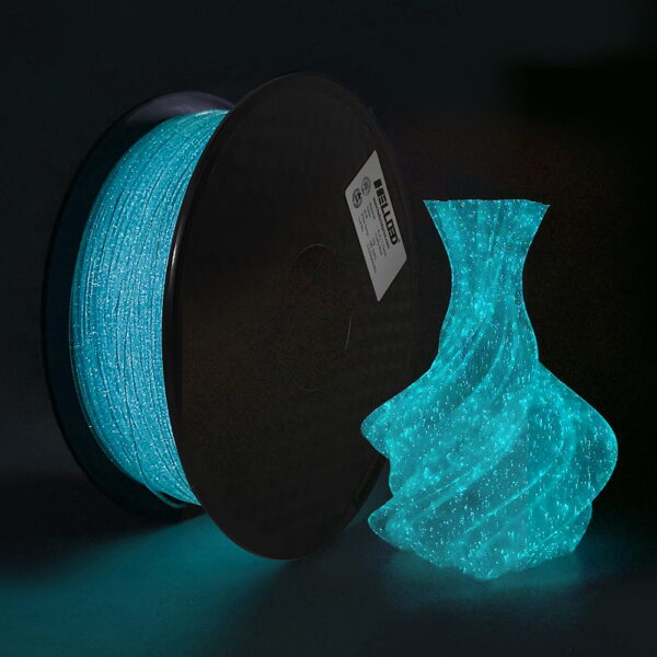 Filament 3D GLOW IN THE DARK - FIREFLY BLEU